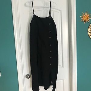Universal Thread Black Midi-Dress